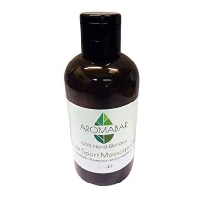 Muscle Aches & Sports Massage Oil Gift Set 3 x 125ml Boxed Pre-Blended 100% Natural Ingredients