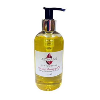 Passion Massage Oil 250ml with Orange Patchouli and Ylang Ylang Essential Oils