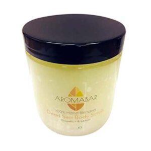 Aromabar GRAPEFRUIT & LEMON SEA SALT HAND BODY SCRUB 300g
