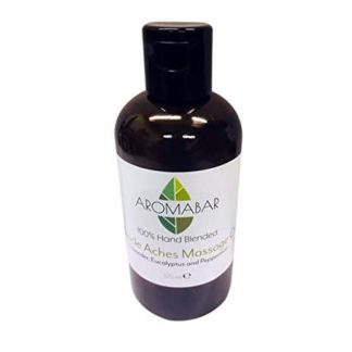 Muscle Aches & Sports Massage Oil Gift Set 3 x 125ml Boxed Pre-Blended 100% Natural Ingredients