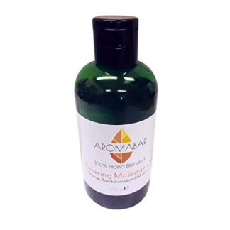 Relaxing Massage Oil 100ml with Sweet Orange, Sandalwood & Bergamot in Grapeseed 100% Pure & Natural for Men or Women