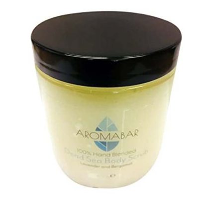 Aromabar LAVENDER & BERGAMOT DEAD SEA HAND BODY SCRUB 400g