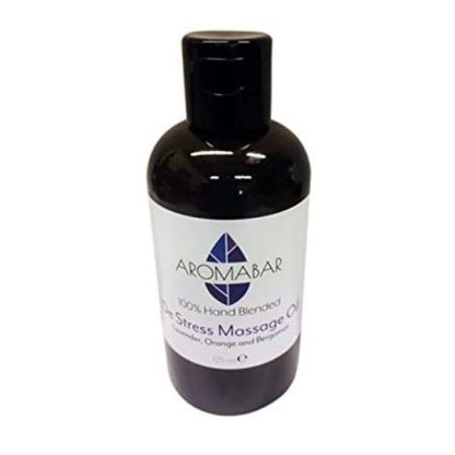De-Stress Massage Oil 125ml with Lavender, Sweet Orange and Bergamot