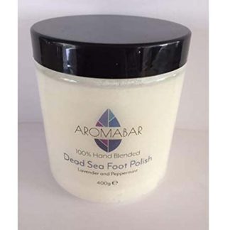 Lavender & Peppermint Dead Sea Salt & Shea Butter Foot Polish Scrub 400g