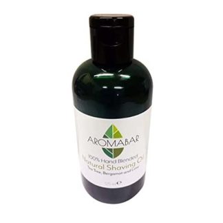 Natural Shaving Oil with Tea Tree Bergamot & Lime 125ml