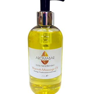 Warmth Massage Oil 250ml with Orange Frankincense & Ginger