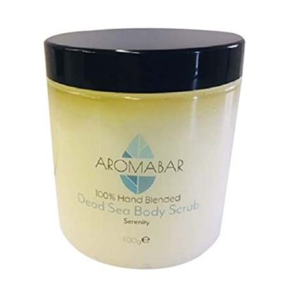 Serenity Dead Sea Body Polish Scrub 300g with Shea Butter 100% Pure & Natural Packed with Minerals and nutrients