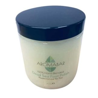 Dead Sea Salt & Shea Butter Foot Polish Scrub 400g with Peppermint & Tea Tree Essential Oils