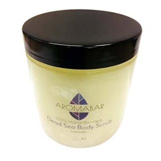 Lavender Body Scrub 400g with Dead Sea Salt and Pure Essential Oil