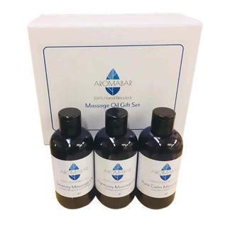 Serenity, Harmony and Pure Calm Massage Oils Gift Set (3 x 125ml)