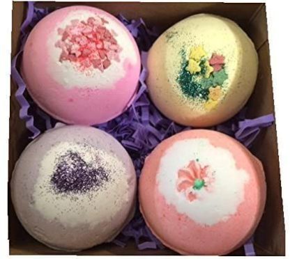 Bath Bomb Gift Set Sweetie (4 x 160g) Mothers Day, Easter or Birthdays