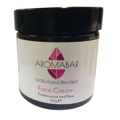 Aromatherapy Frankincense & Rose Moisturiser Face Cream 60g Paraben Free - Image 2