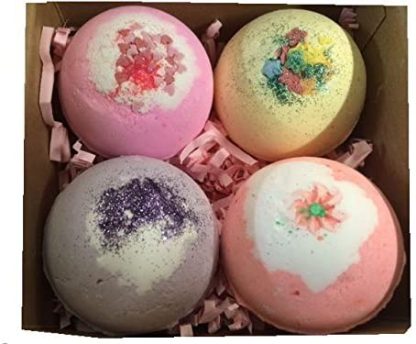 Bath Bomb Gift Set Sweetie (4 x 160g) Mothers Day, Easter or Birthdays - Image 2