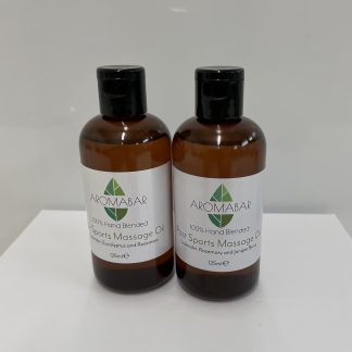 Pre & Post Exercise Sports Massage Oils Twin Pack