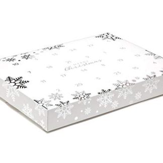 Aromabar Wax Melts Advent Calendar White Silver Snowflake 24 days of Christmas