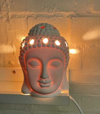 "Ceramic Buddha" electric wall plug in wax melt burner