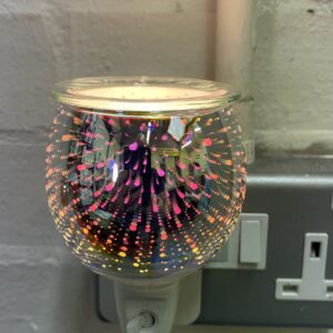 "Shooting Star" electric wall plug in wax melt burner