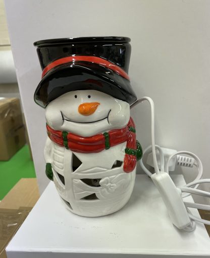 "Snowman" Electric Wall Plug-In Wax Melt Burner - Image 3
