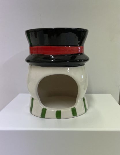 "Frosty the Snowman" Tea Light Wax Melt Burner - Image 2