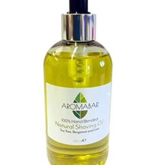 Natural Shaving Oil made with only 100% pure natural ingredients500 ml refil size ...A fabulous blend of Grapeseed and Jojoba oils with Tea Tree,Bergamot< &lime pure essential oils. packaged in clear plastic bottle with pump dispenser for ease of use .Simply massage the shaving oil into damp skin.Shave using a sharp razor.Rinse skin with cool water to help close pores .Enjoy the refreshing ,clean feel to your skin .Can be used by men or women .No greasy skin after use as this oil is absorbed quickly,resulting in silky smooth ,moisturised skin that smells delicious.A small amount is all you need so this bottle will last a long time .Can be used as a pre shave oil or after shave moisturiser