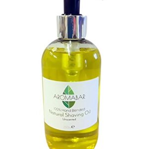 Natural Shaving Oil - 100% Pure Unscented - 500ml - refill size