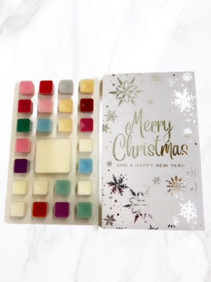 Aromabar 25 days of christmas advent wax melt calender white… - Image 2