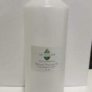 Shaving Oil - 1 Litre - Grapeseed base, with choice of specialist blends