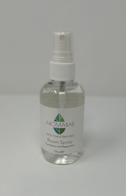 Aromatherapy Peppermint & Eucalyptus Natural Room Mist Spray 100ml