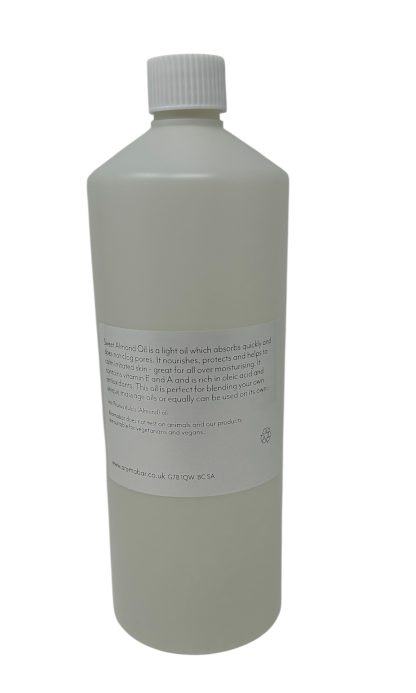 Massage Oil - 1 Litre - Sweet Almond base, with choice of specialist scented blends. - Image 2