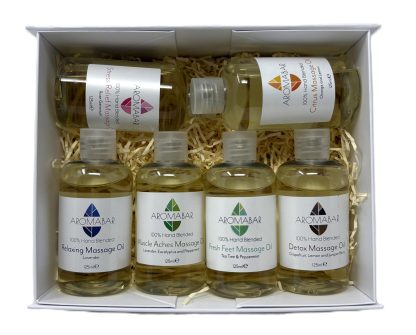 Massage oil starter kit