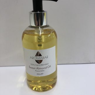 Sweet Almond Oil 250ml Pump Dispenser Aromatherapy Carrier 100% Pure
