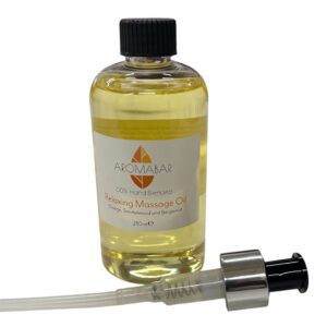 Relaxing Massage Oil - Orange, Sandalwood & Bergamot - 250ml - pump included